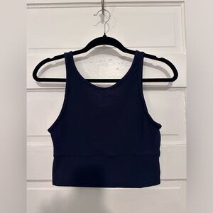 Lululemon power pivot - ribbed true navy